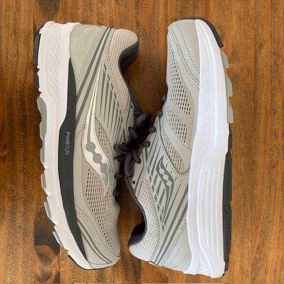 Saucony Echelon 8 Gray White Women's Running Shoes - Size 8.5 - Picture 6 of 8